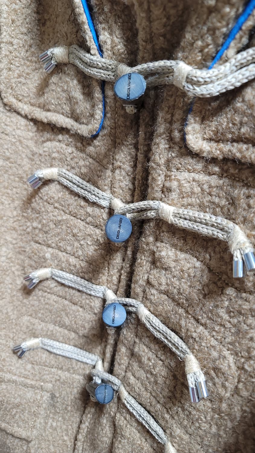 Dsquared2 더플 코트 브라운 떡볶이 eu48 상품이미지3