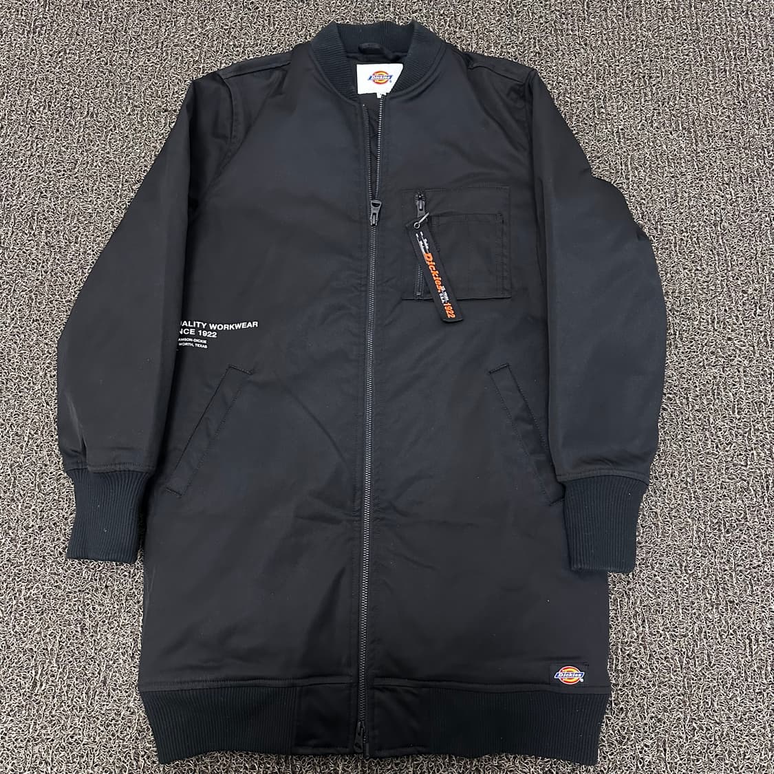 Dickies 디키즈 항공 롱 점퍼 자켓 블랙 M 상품이미지1