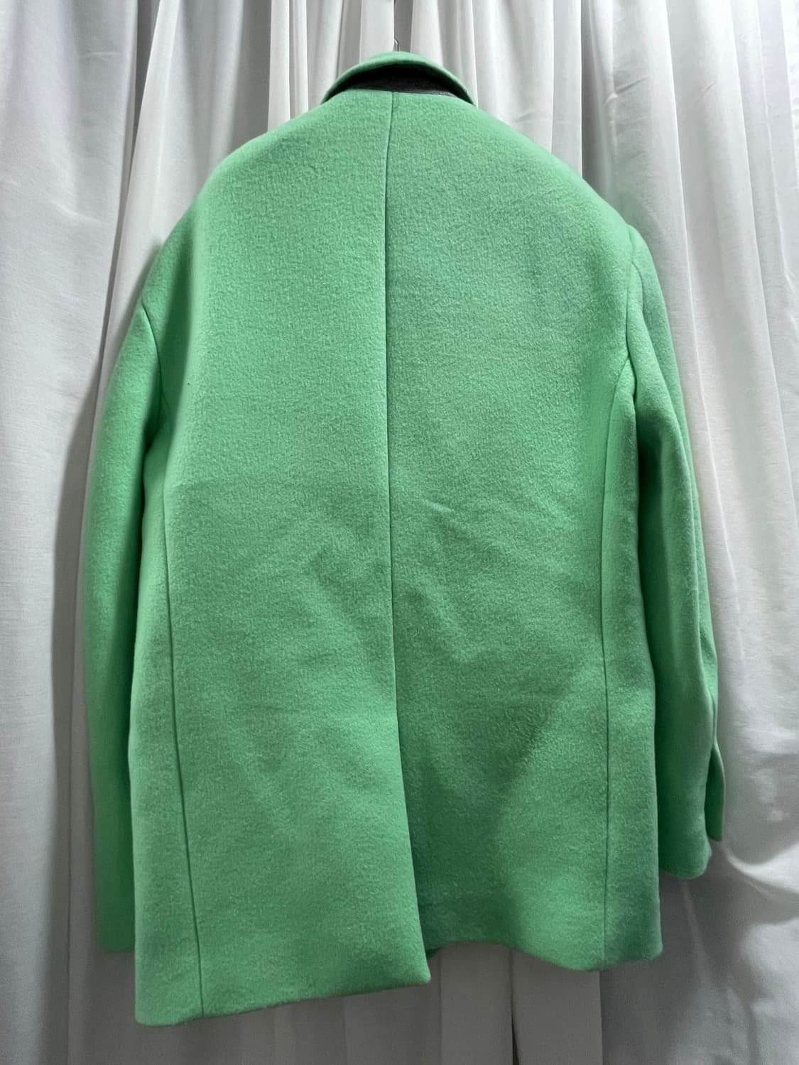 렉토/ 울 오버사이즈 코트 민트/ L 상품이미지5