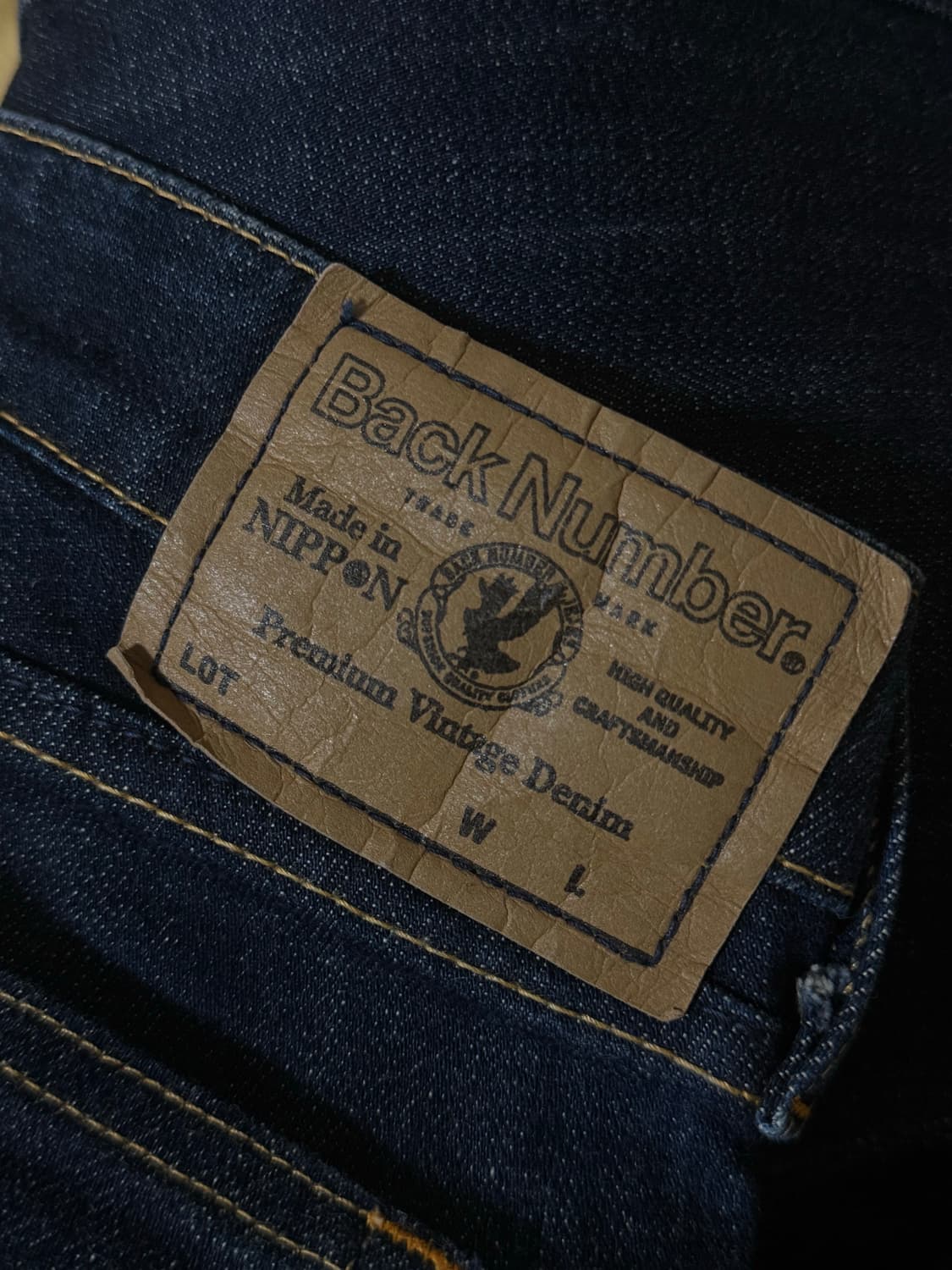 Back numbers Japan vintage jeans 상품이미지4