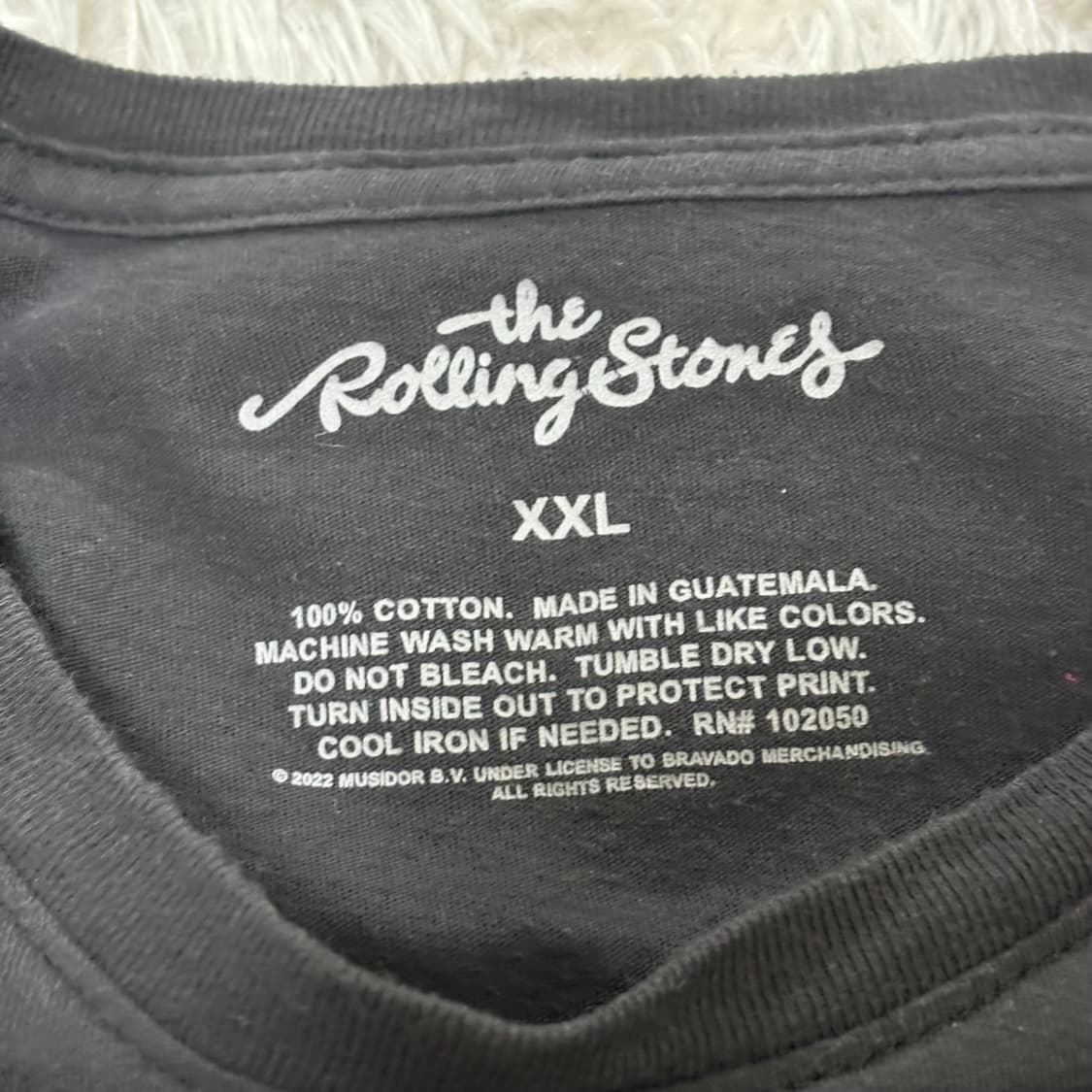 롤링스톤즈 1975 US TOUR 티셔츠 상품이미지3