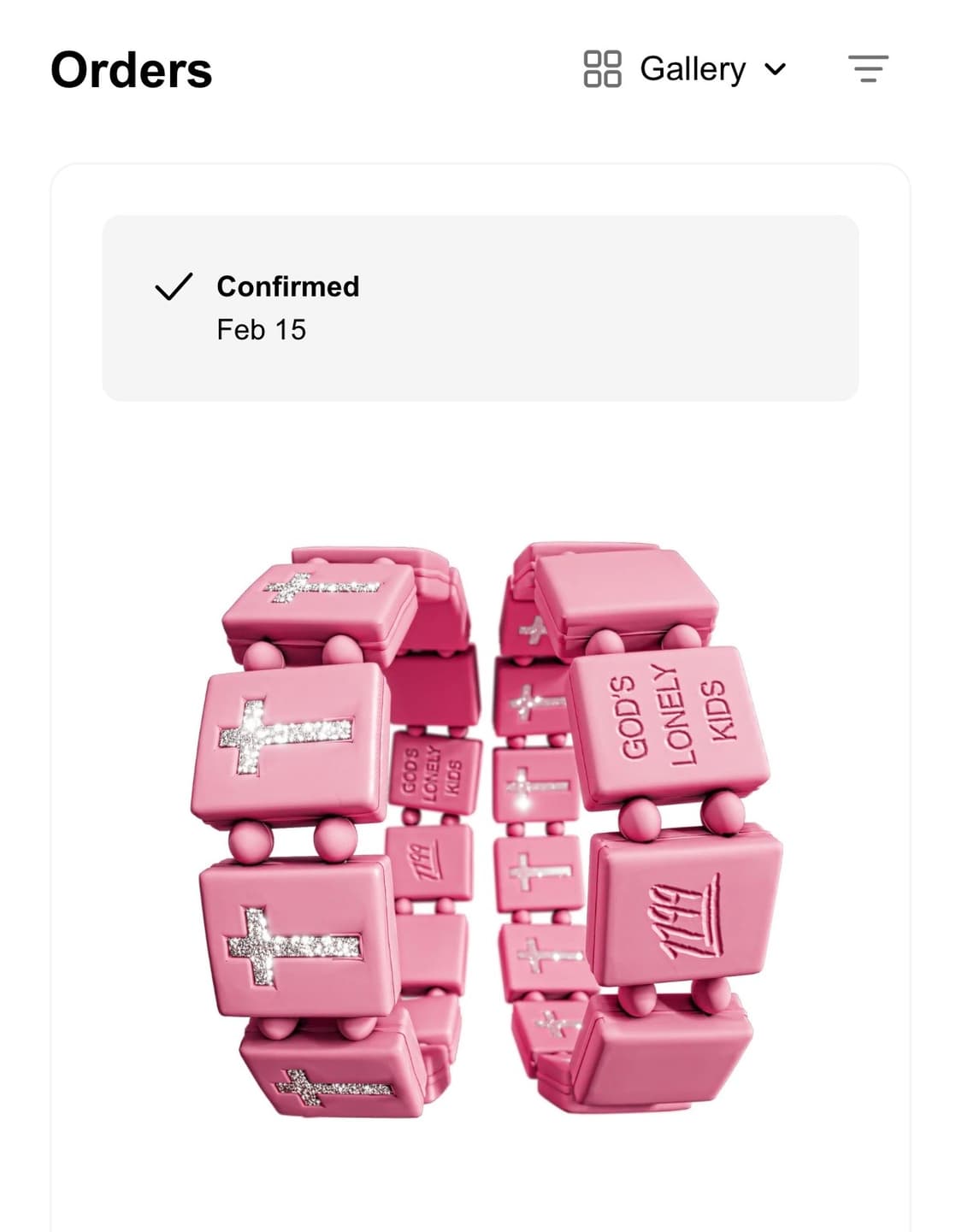 1199bazo God’s Lonely Kids-PINK 상품이미지1