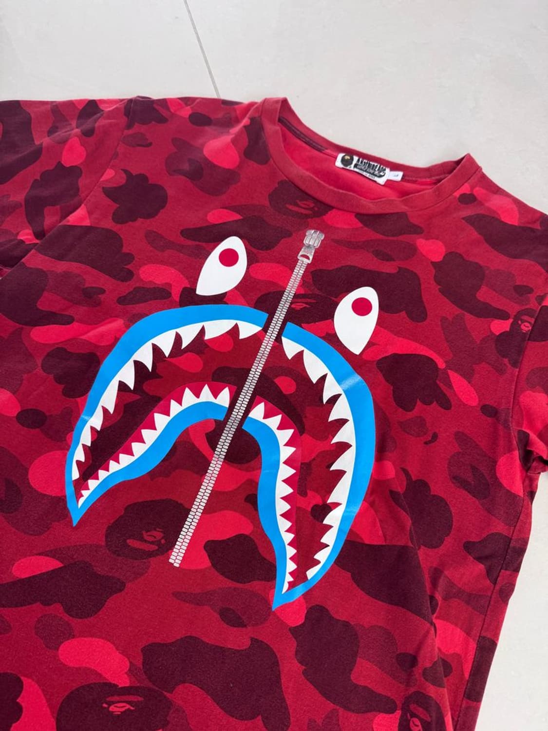 BATHING APE CAMO HEAD TEE  카모 헤드 티셔츠 상품이미지2