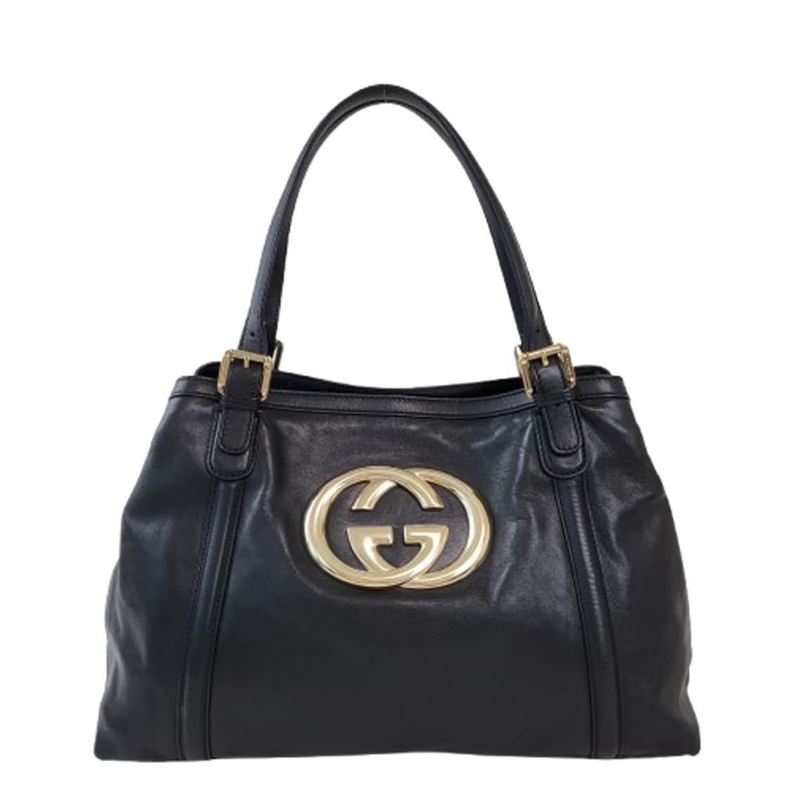 정품 구찌 브릿 인터로킹 가죽 토트백 상품이미지1