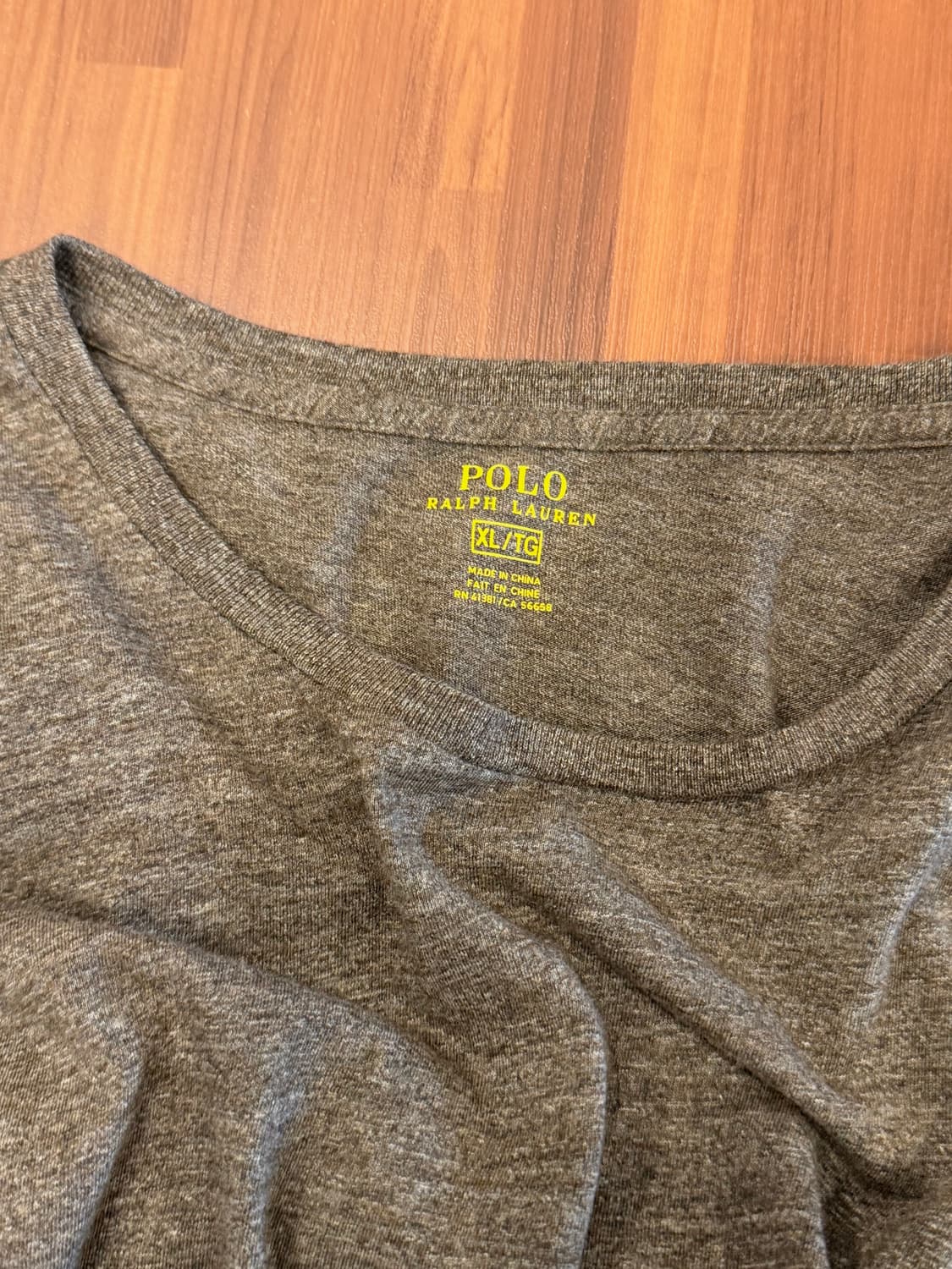 Polo ralph lauren 폴로 랄프로렌 멜란지 브라운 롱슬리브 상품이미지7