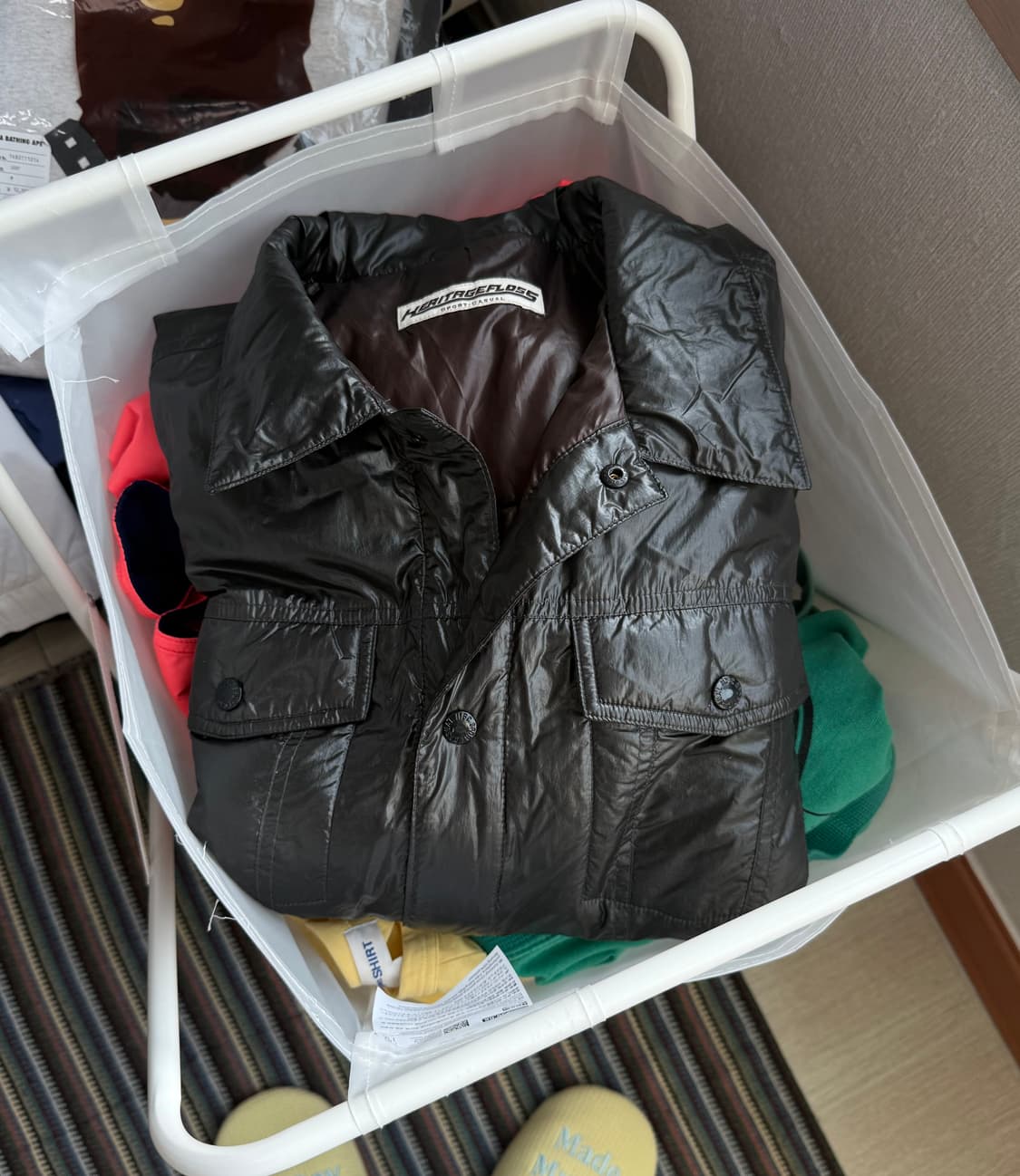 헤리티지플로스 경량 패딩 자켓 상품이미지5