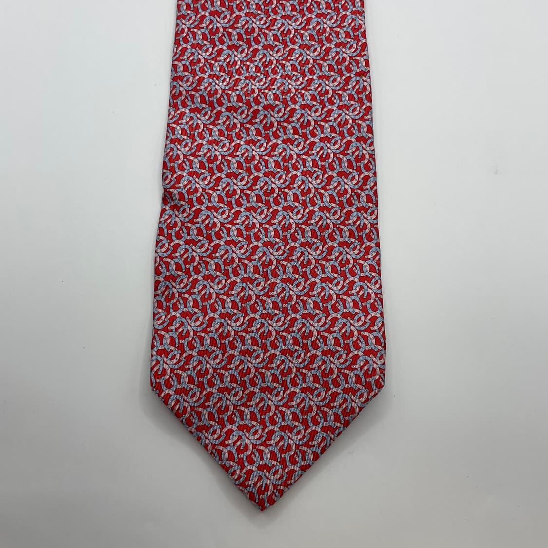 610) (Ferragamo) 살바토레페레가모 패턴 넥타이 상품이미지3