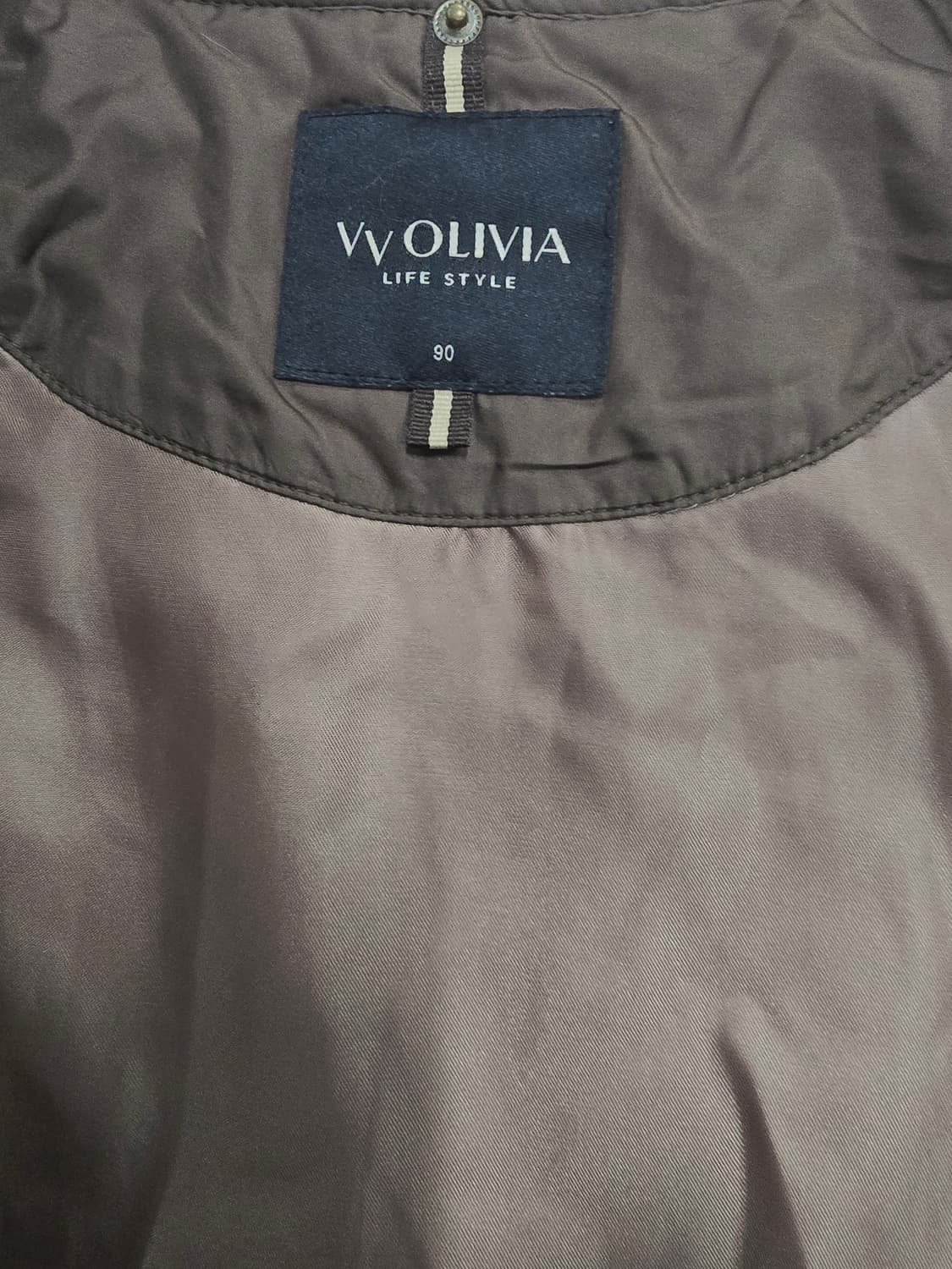 vvolivia 여성 롱 뽀글이 코트 브라운 상품이미지9