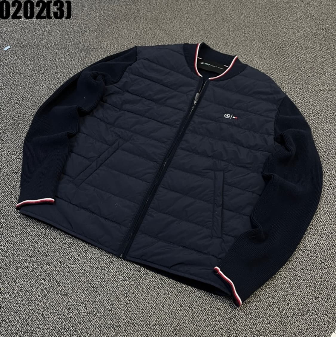 타미힐피거 벤츠 니트 방풍 자켓 상품이미지1