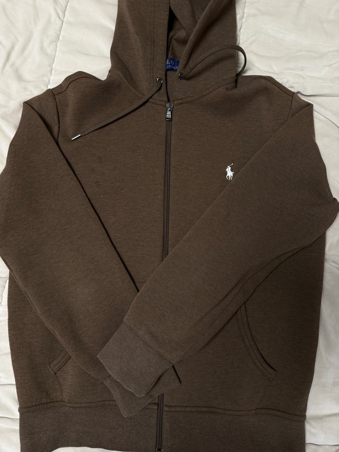 (새상품급) 폴로 후드집업M사이즈(QR정품) 상품이미지1