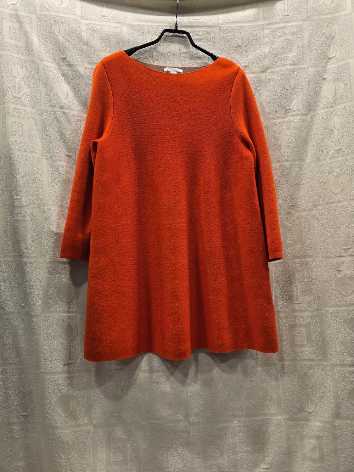 COS 코스 오렌지 보트넥 니트 롱티셔츠 S 상품이미지1