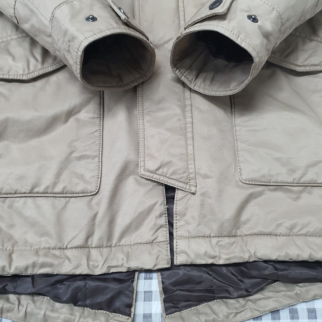 I'M DAVID 겨울 야상 면점퍼 남자95 상품이미지4