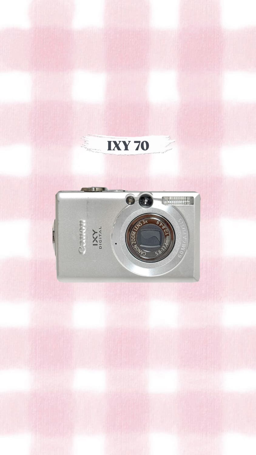 캐논 익시 70 (익서스 60) 실버 빈티지디카 상품이미지1