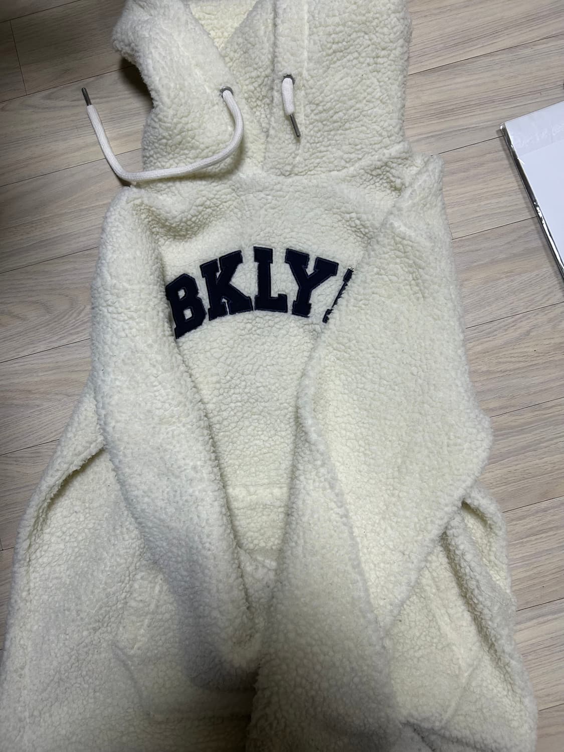 BKLYN 양털 후드티 상품이미지2