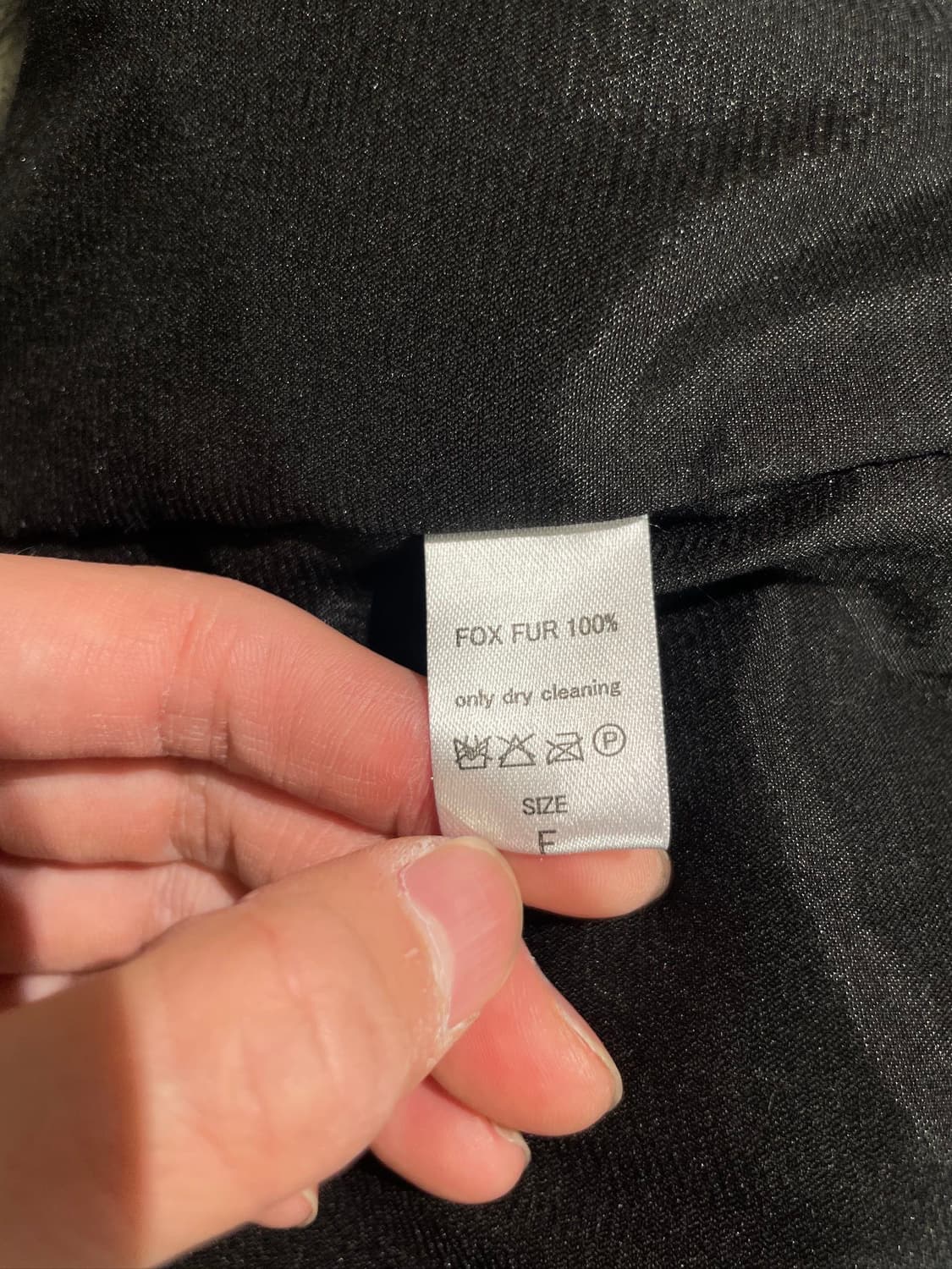 세븐 커넥션 블랙 폭스 퍼 크롭 자켓 상품이미지9