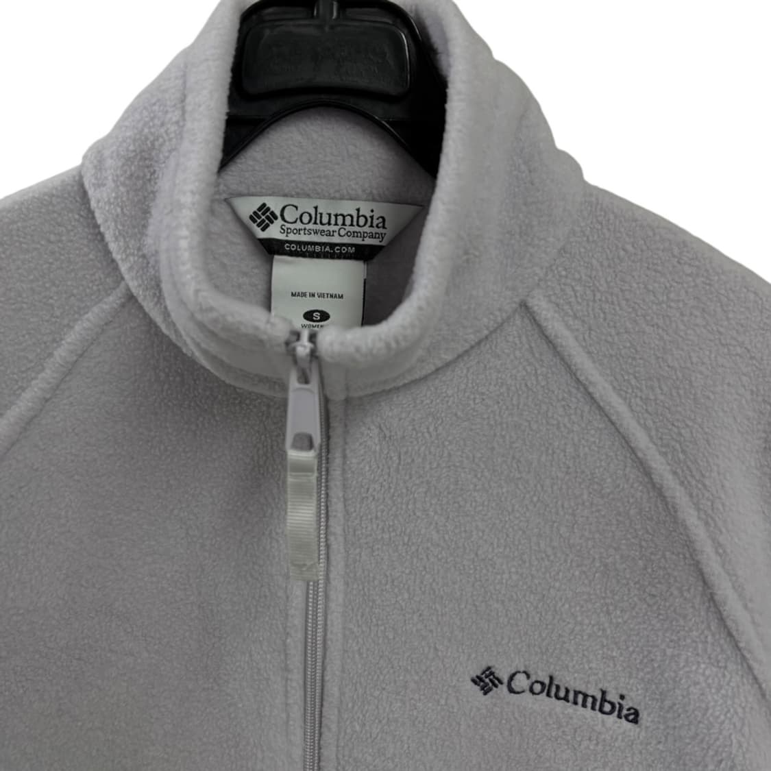 콜롬비아 우먼 후리스자켓 바이올렛 상품이미지3