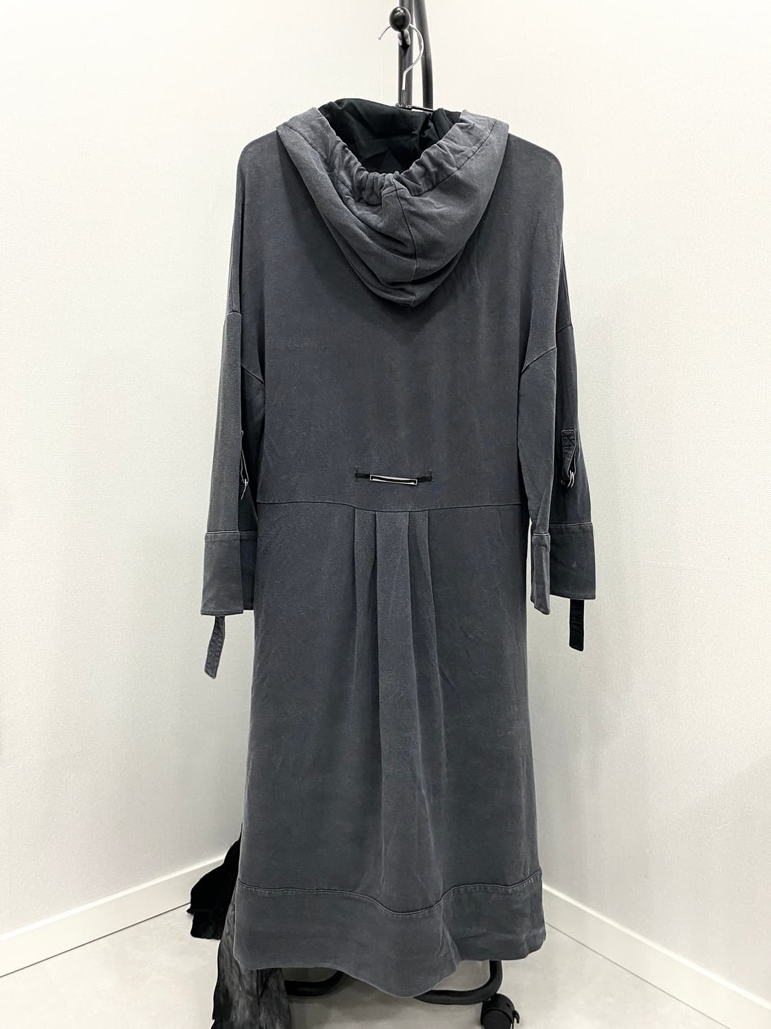 Hooded Long Dress Coat 상품이미지2