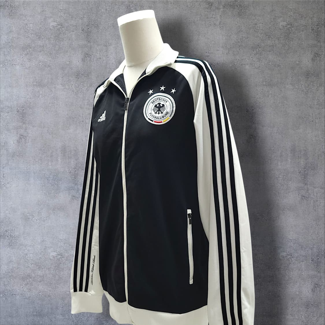 [100] 아디다스 퍼포먼스 블랙&화이트 독일 국대 트랙탑 져지 상품이미지3