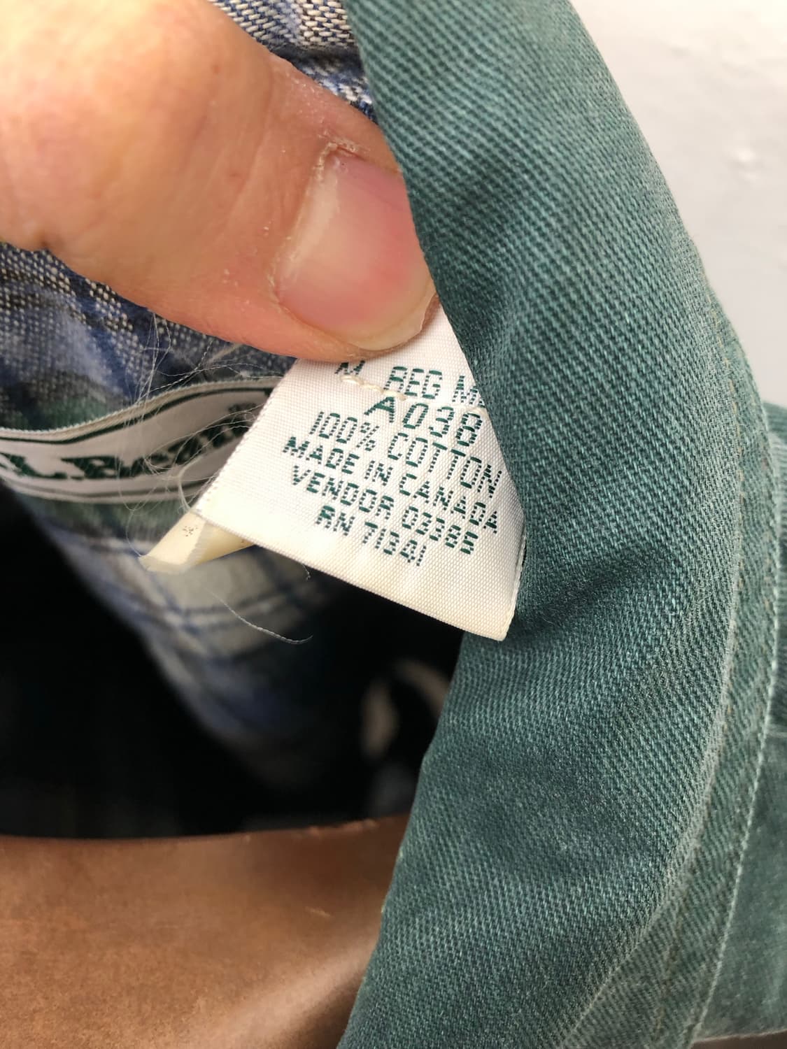 엘앨빈 캐나다 생산 워크 셔츠 상품이미지4