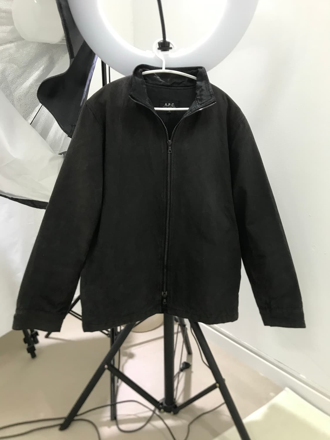 A.P.C. washing charcoal-brown 2wayjacket 상품이미지5