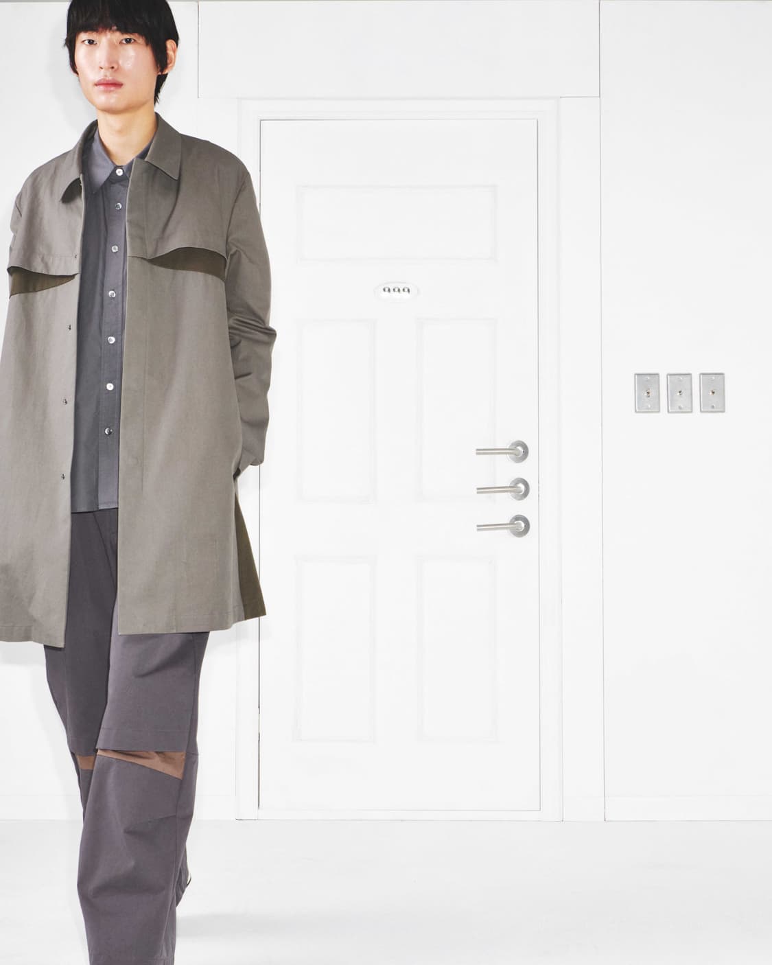 Work Balance Coat_Purple Gray 상품이미지2