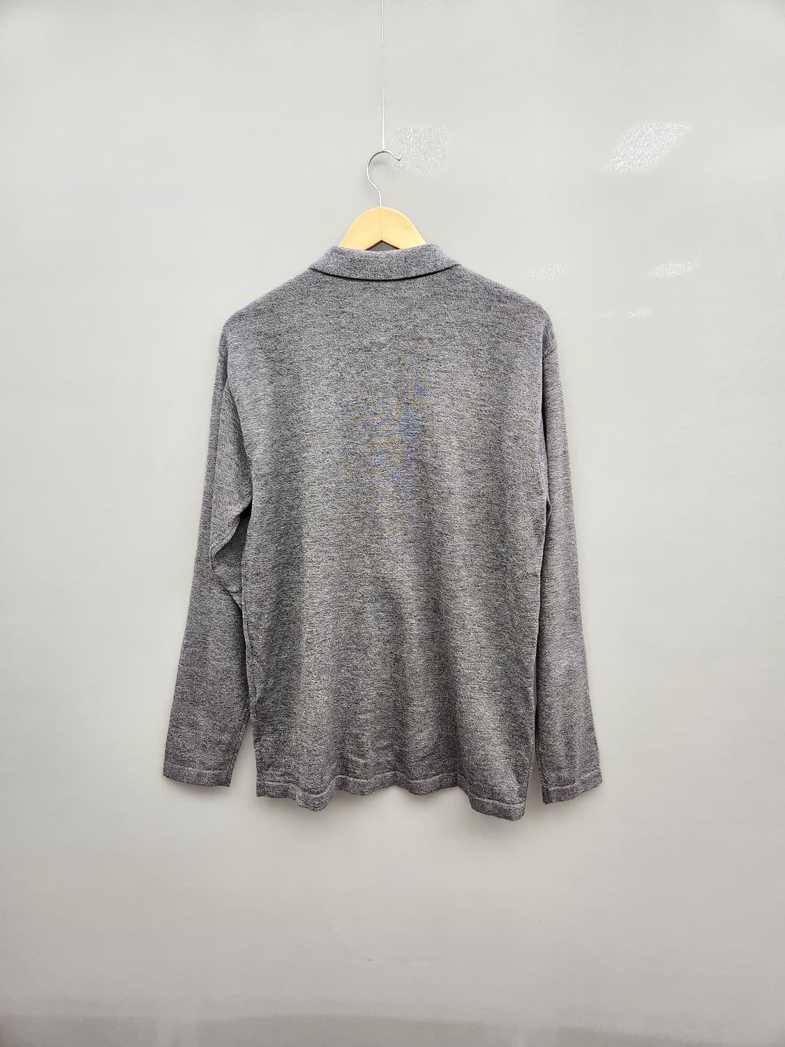 노스페이스 긴팔 카라티 그레이 상품이미지5