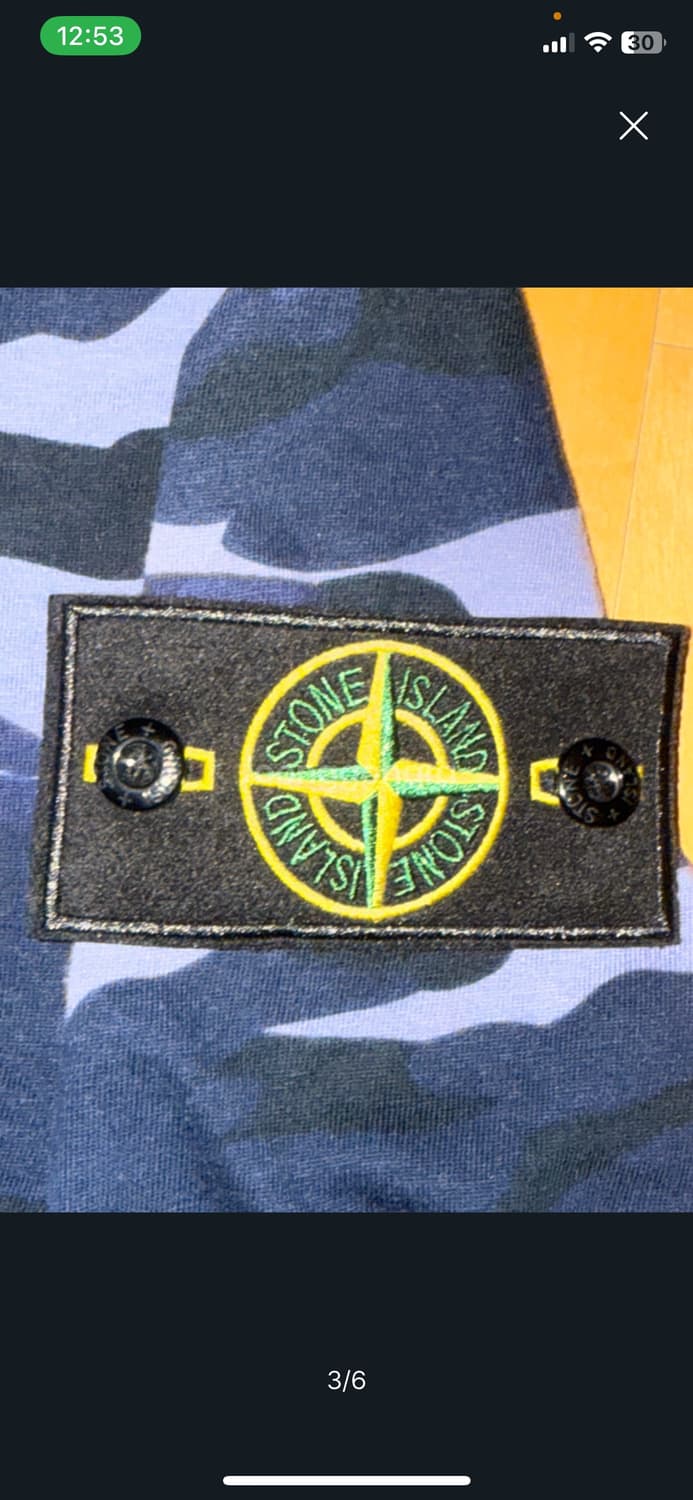 스톤아일랜드 카모 블루종 상품이미지2