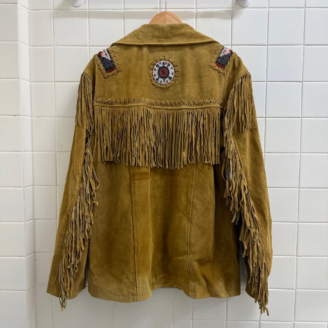 스웨이드 웨스턴 프린지 자켓 상품이미지5