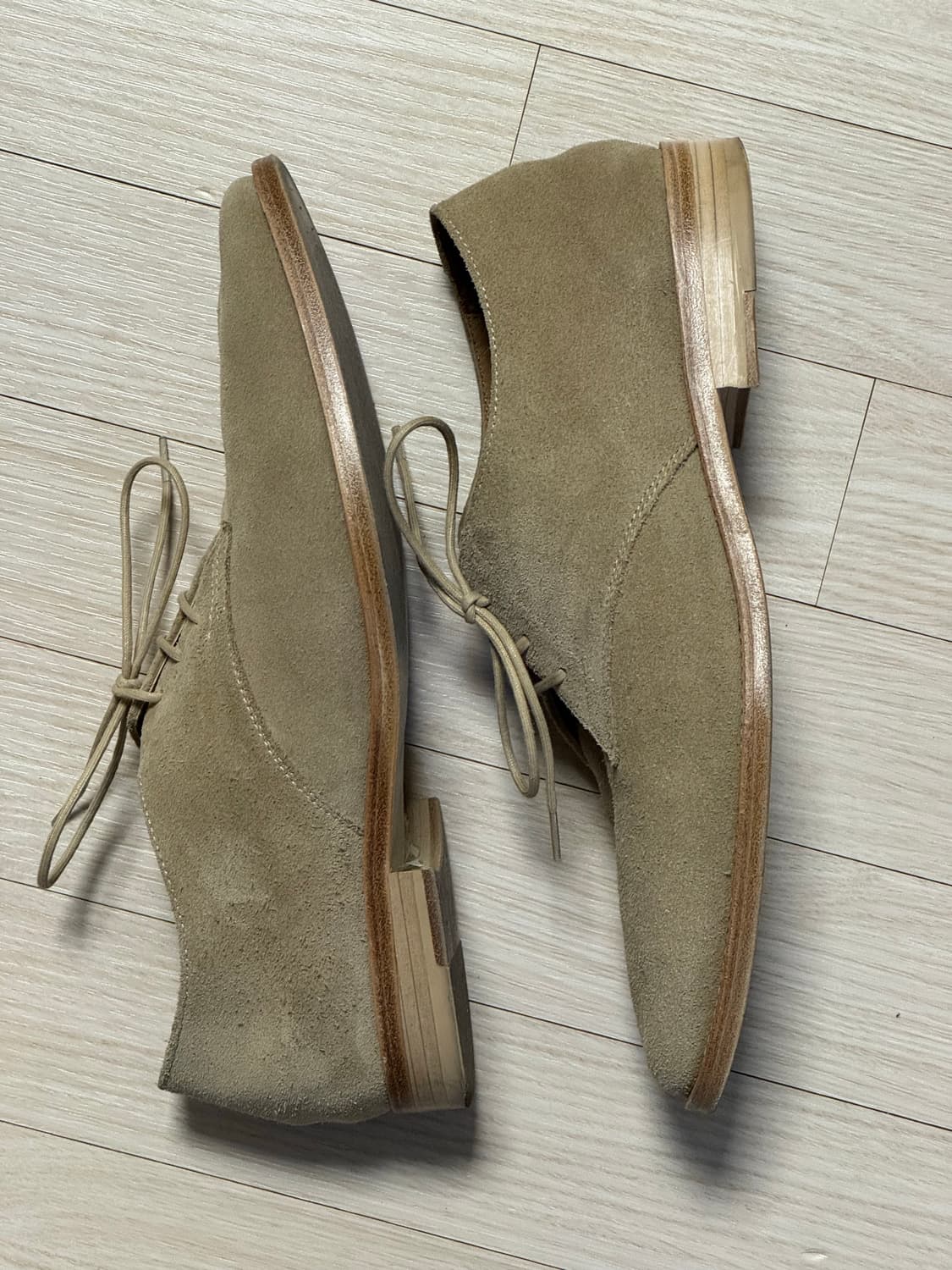 [42] 브라운야드 26ss 스웨이드 더비 슈즈 스톤 상품이미지3