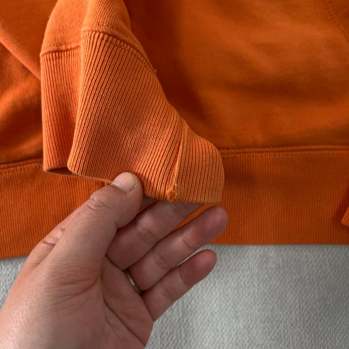 100 폴로랄프로렌 스몰포니 오렌지 후드집업 상품이미지8