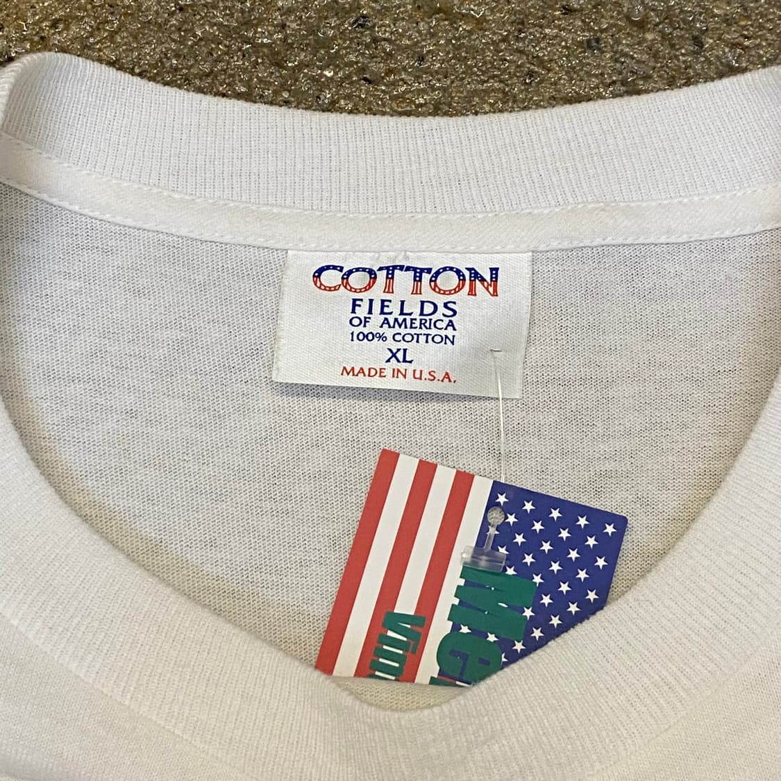 새상품) 미국 빈티지 척 네그론 Chuck Negron 프린팅 반팔티 상품이미지4