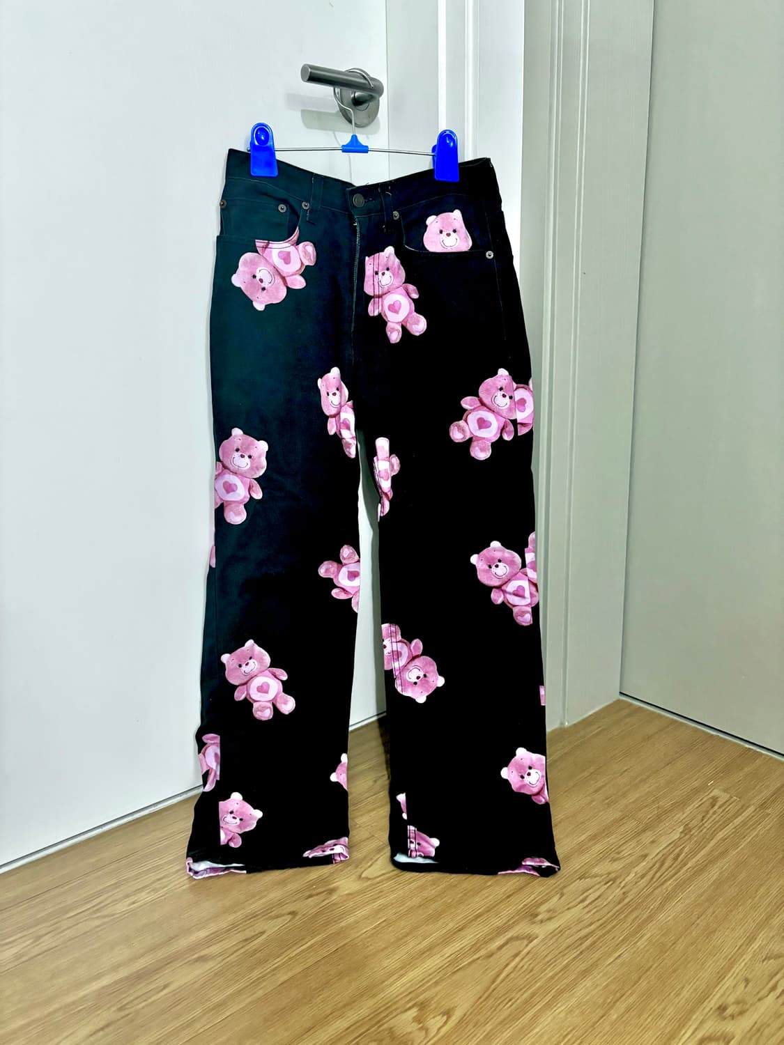 라퍼 테디베어 핑크 곰돌이 팬츠 상품이미지1