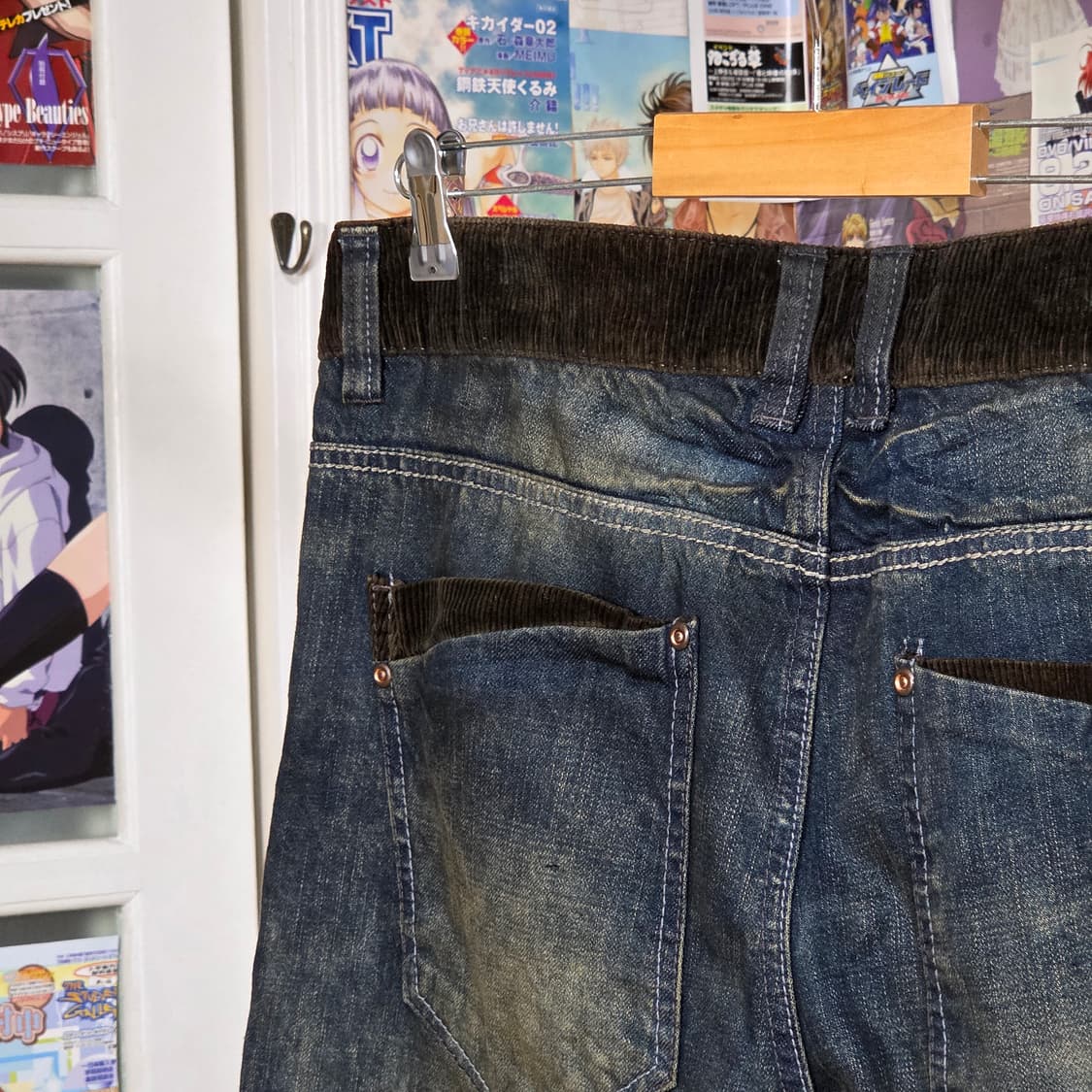 빈티지 브라운 골덴 진청 데님 팬츠 상품이미지6