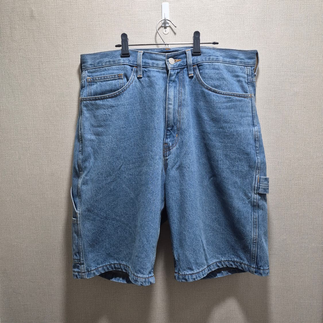 (34) XLAGE 엑스라지 쥬시로고 데님 카펜터 쇼츠 상품이미지5