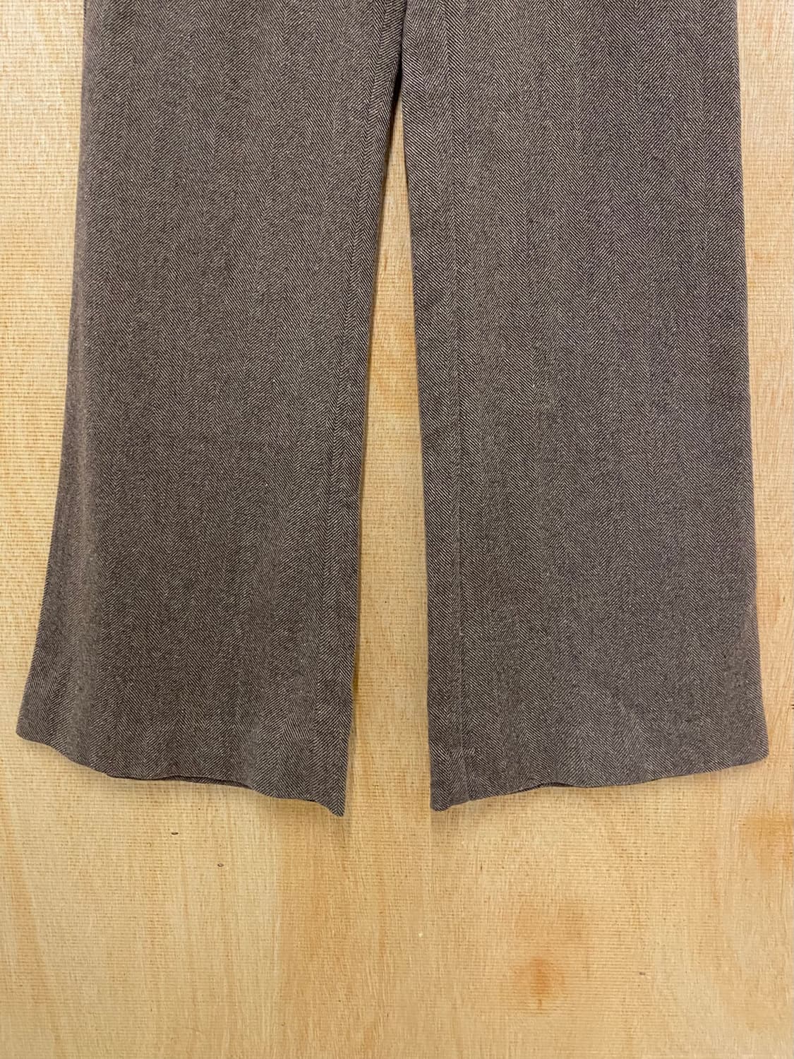 MAX&CO flare slacks 막스앤코 헤링본 플레어 핏 슬랙스 상품이미지7