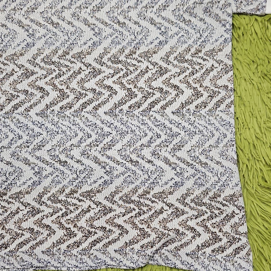 블랙앤화이트 패턴 반팔 카라티 L(XL추천) 상품이미지6