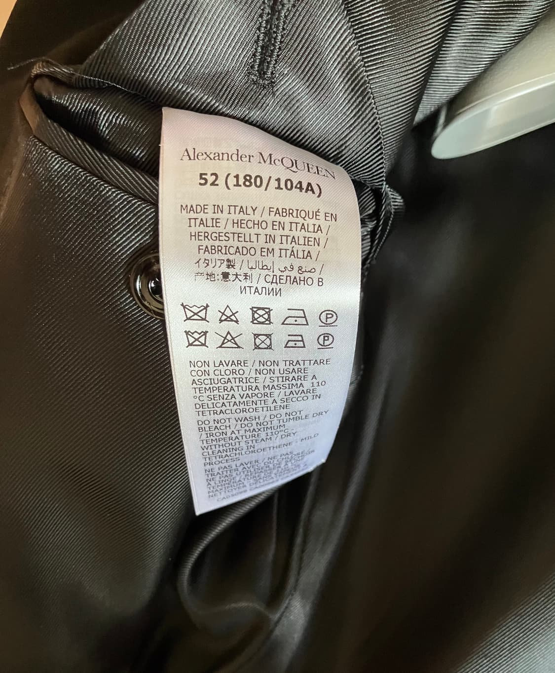 알렉산더 맥퀸 더블 롱코트 상품이미지6