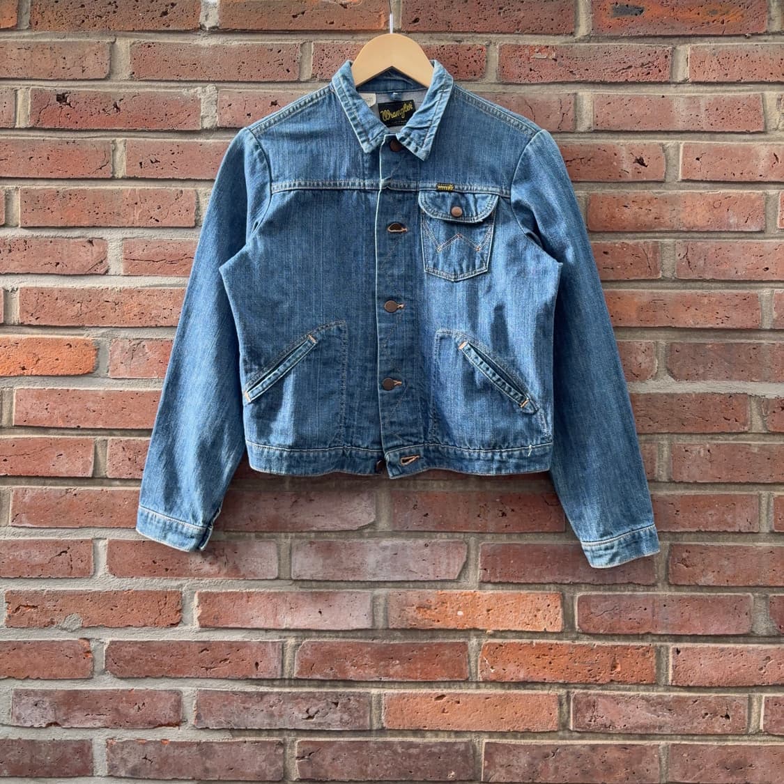 70s USA 랭글러 Wrangler 데님 트러커 자켓 상품이미지1