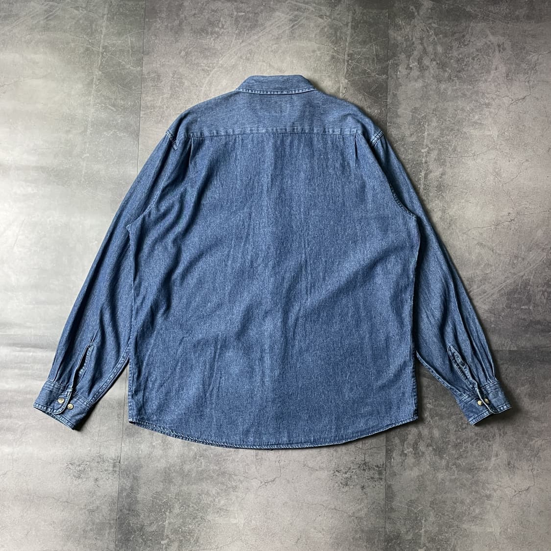 WRANGLER 랭글러 빈티지 데님 코튼셔츠 A00305 상품이미지6