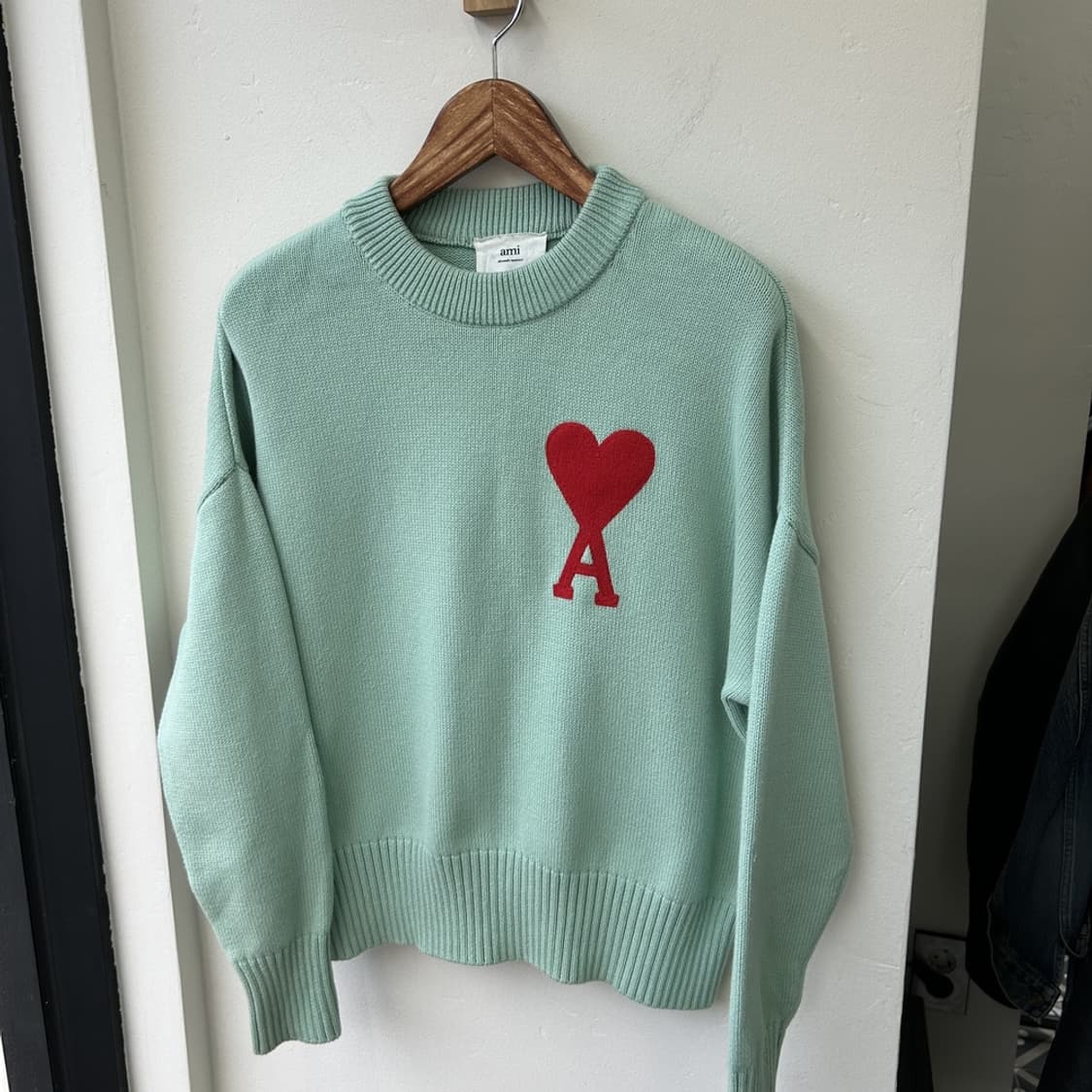 15841 - 아미 민트 빅하트 니트 상품이미지2
