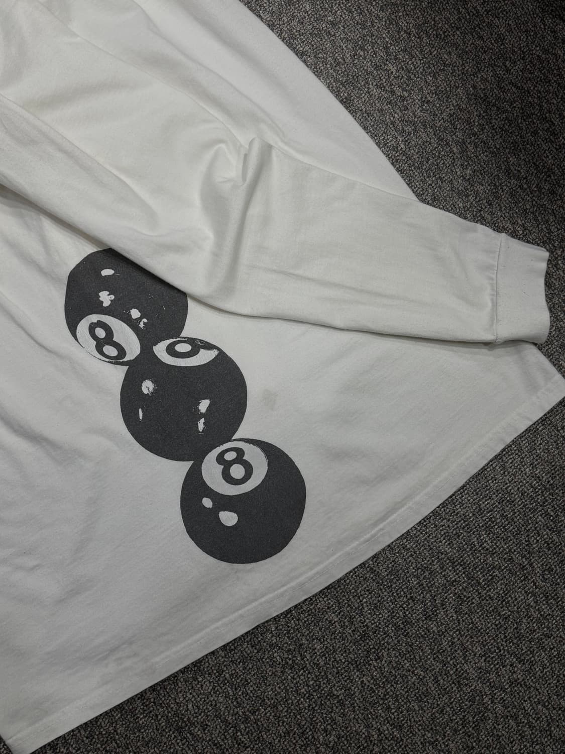 스투시 3 8ball 롱슬리브 상품이미지4
