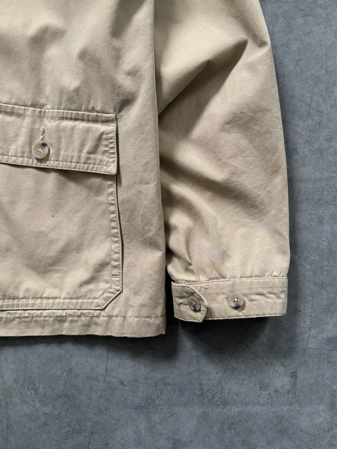 Polo 폴로 랄프로렌 베이지 코튼 워크 자켓 상품이미지6