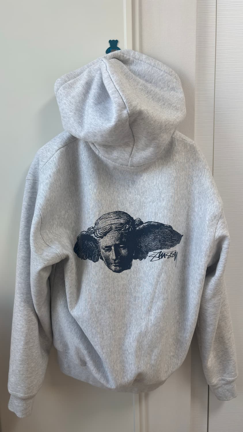 스투시 히프노스 집 후드 애쉬 헤더 상품이미지2