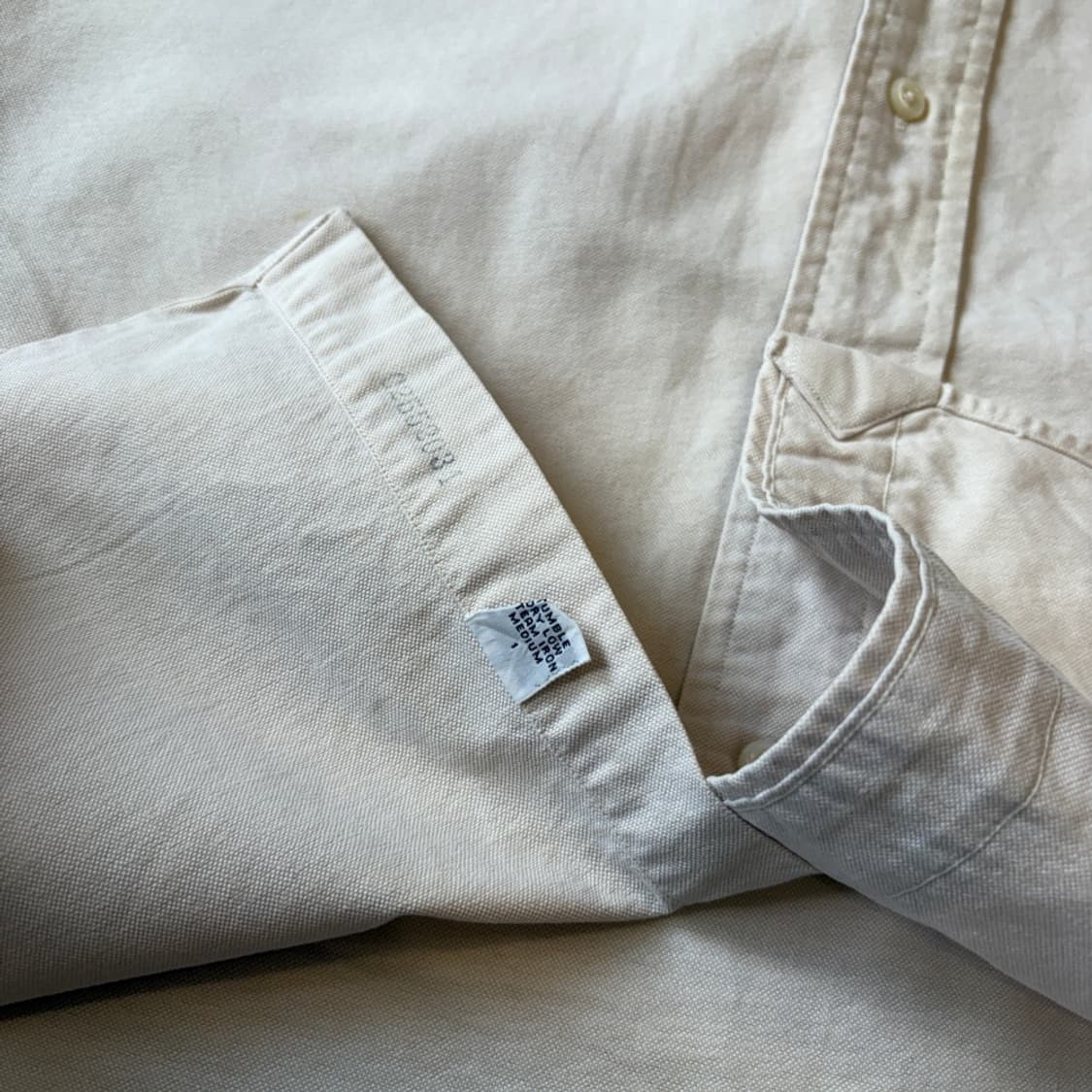 폴로 정품 아이보리 옥스포드 멀티 포니 셔츠 상품이미지7