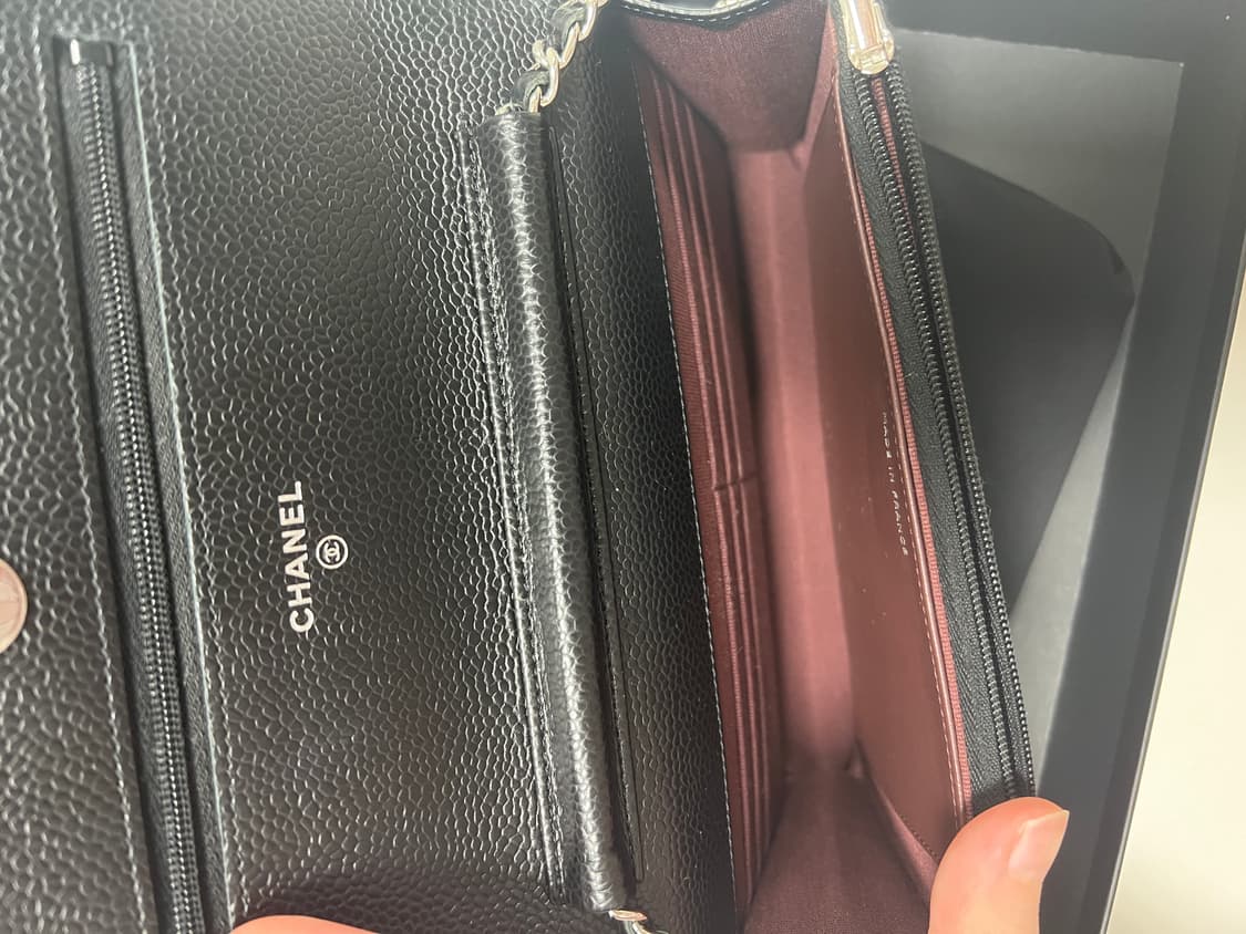 샤넬 woc 은장 체인지갑 가방 내장칩 상품이미지7