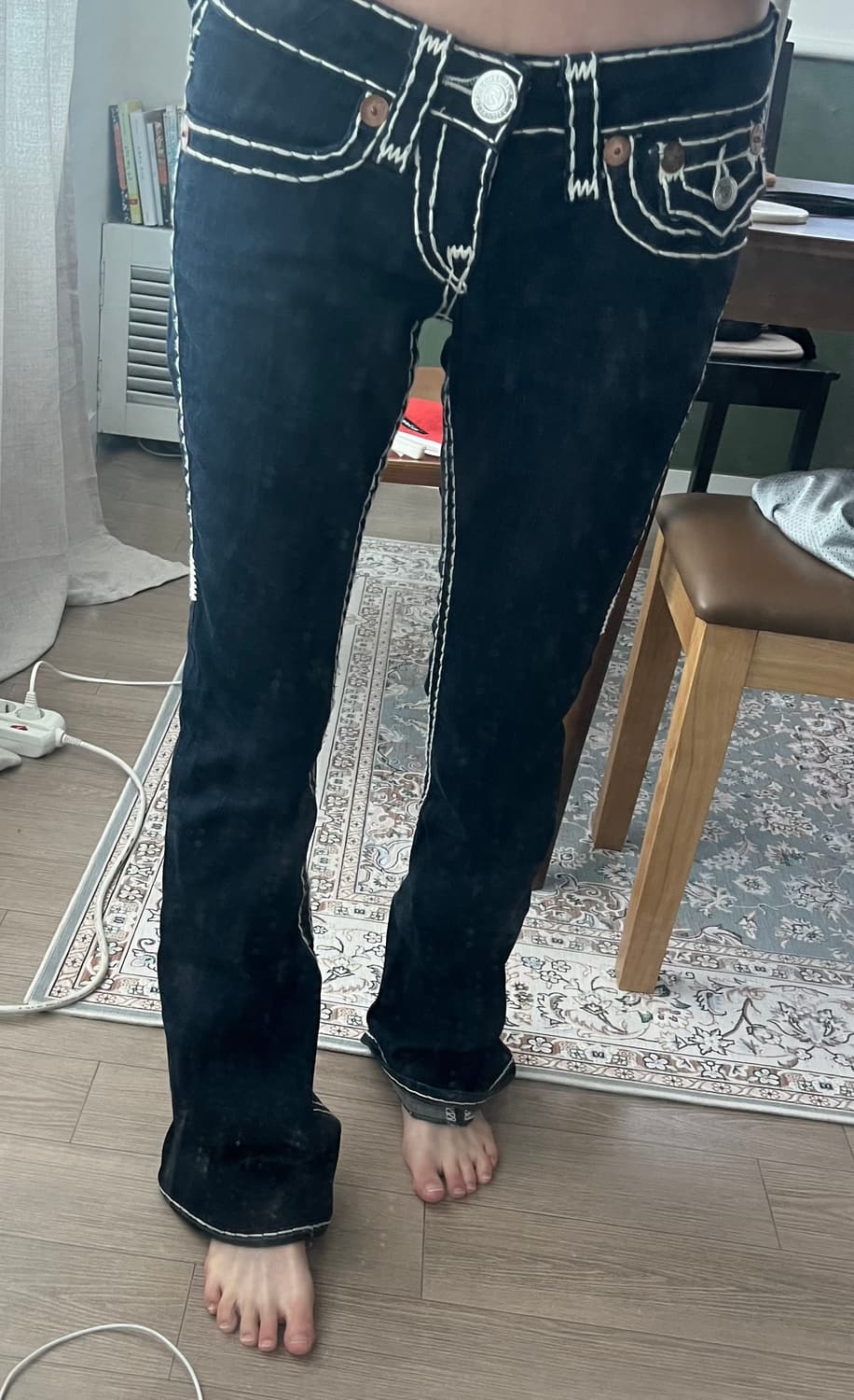 트루릴리젼 부츠컷팬츠 상품이미지3