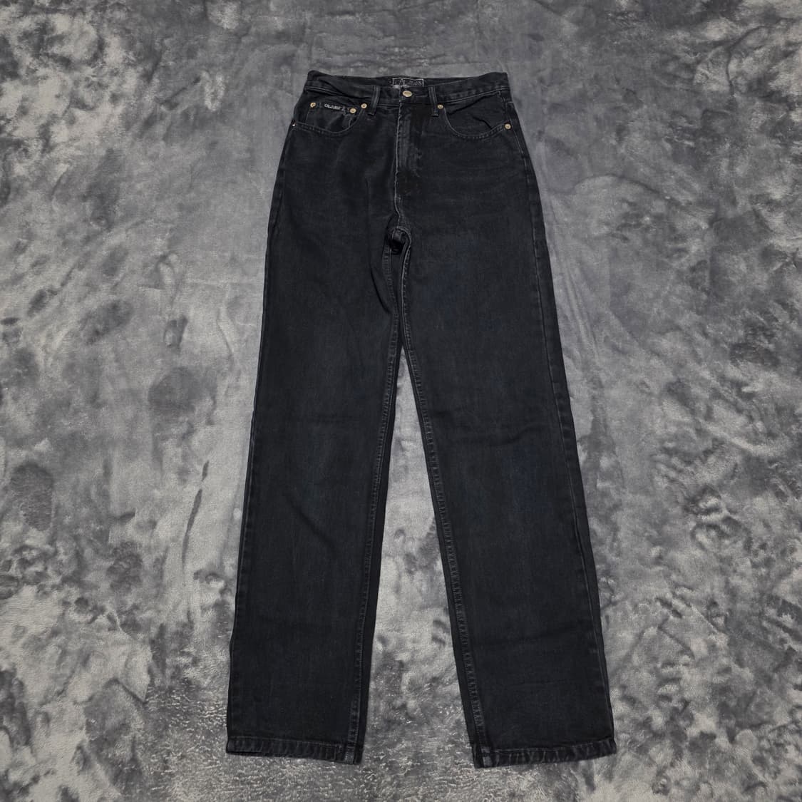 (29)CAL JEANS 빈티지 블랙 데님 팬츠 상품이미지1