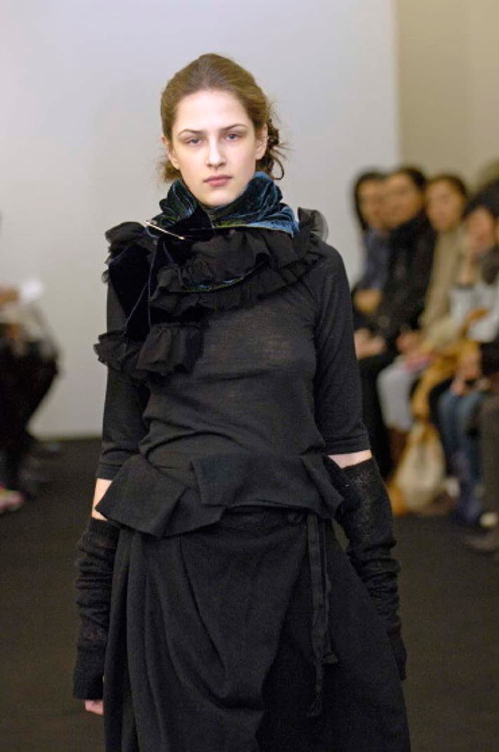 AD2006 Cupra Texture Patchwork Skirt 상품이미지7