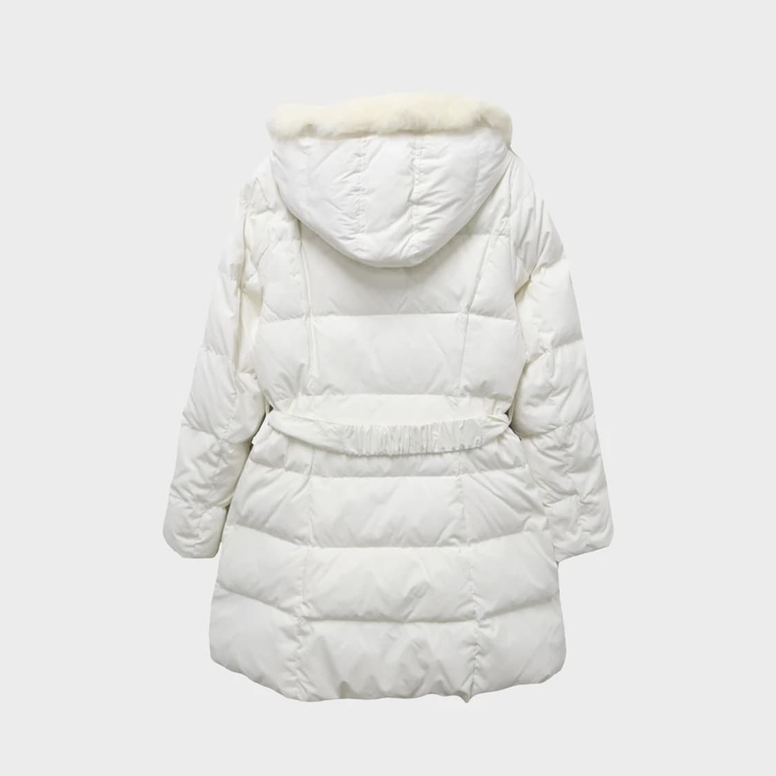 LODISPOTTO 화이트 리본벨트 패딩 60270 상품이미지2