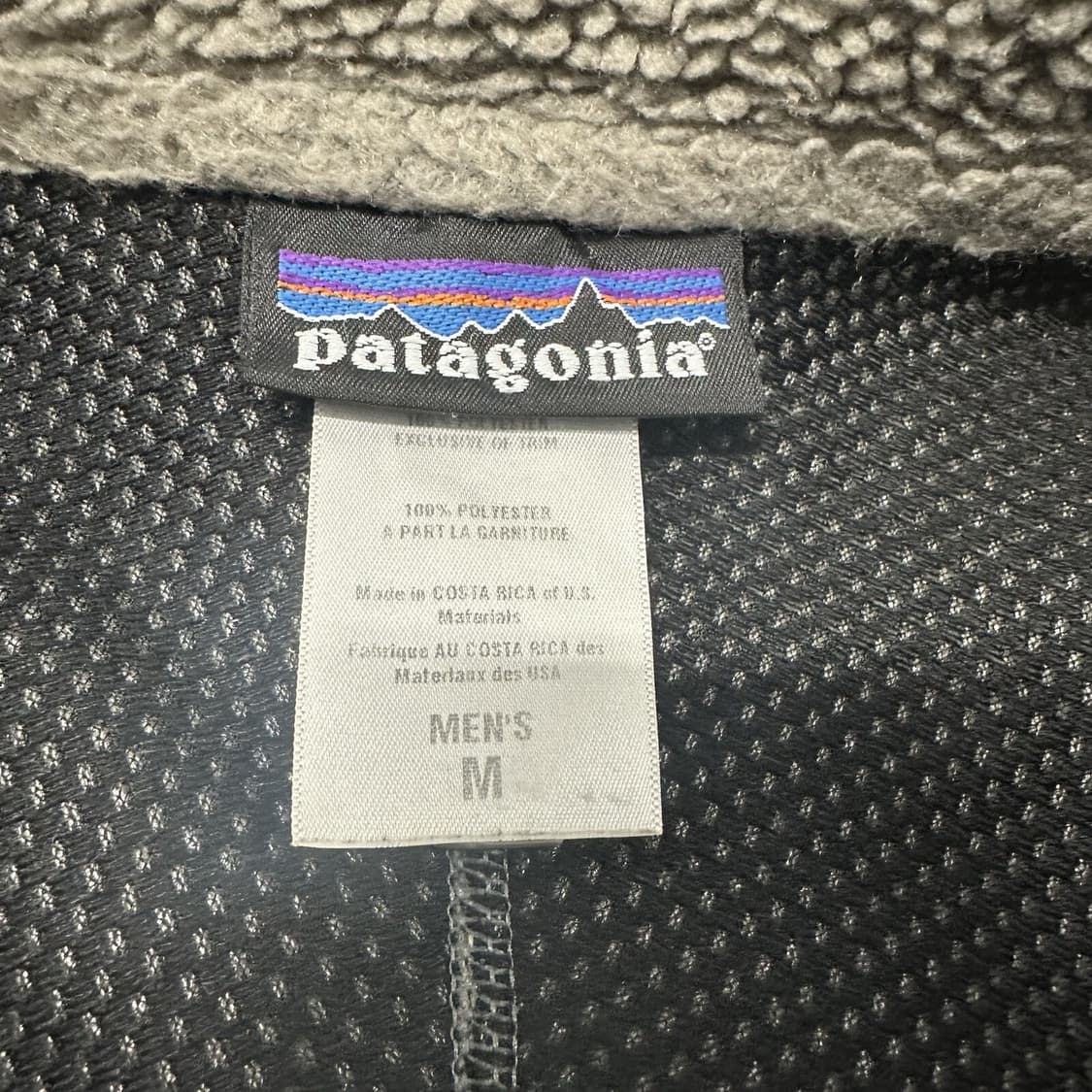 파타고니아 클래식 레트로-X 플리스 자켓 니켈/블랙 상품이미지4